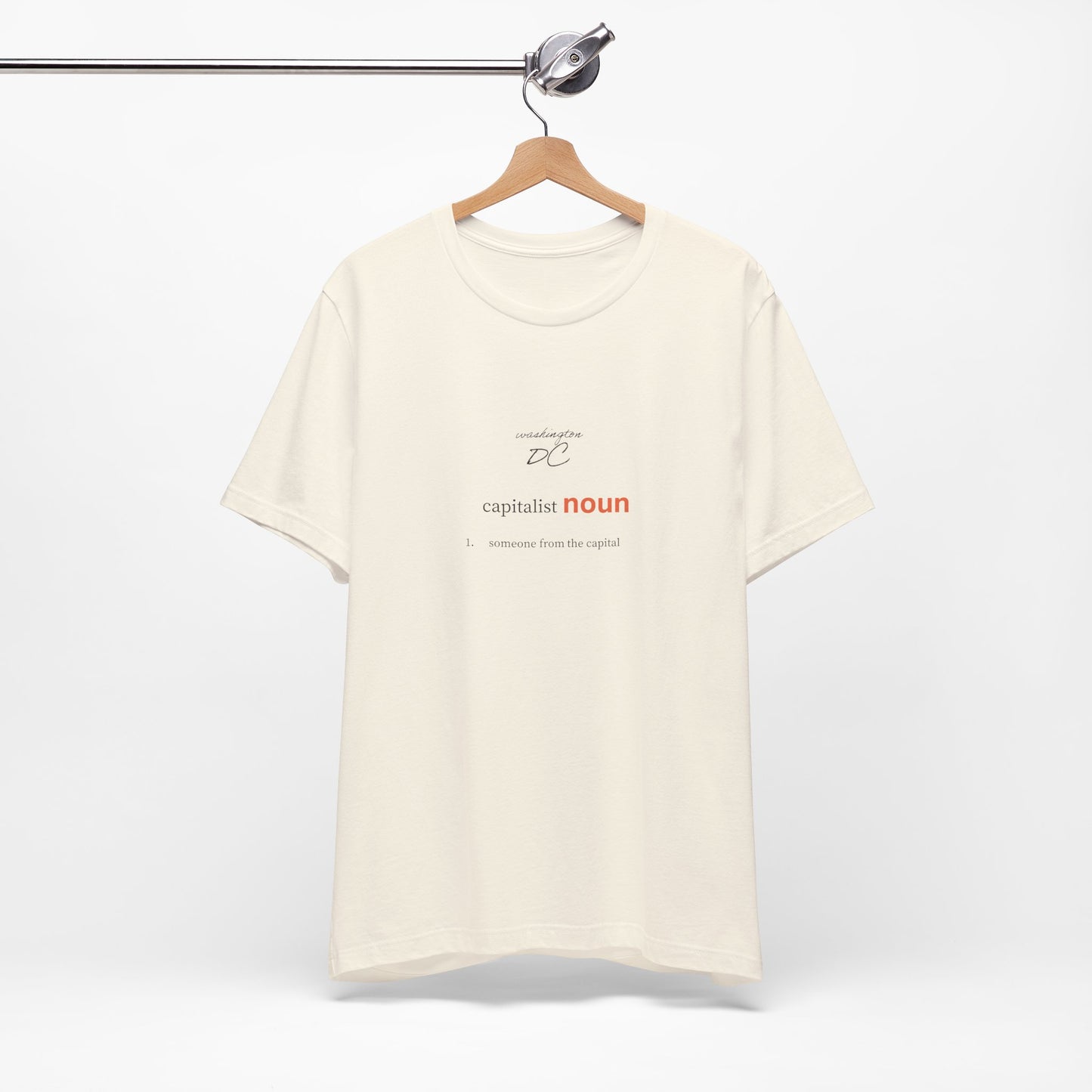 "Capitalist" Tee - Cream