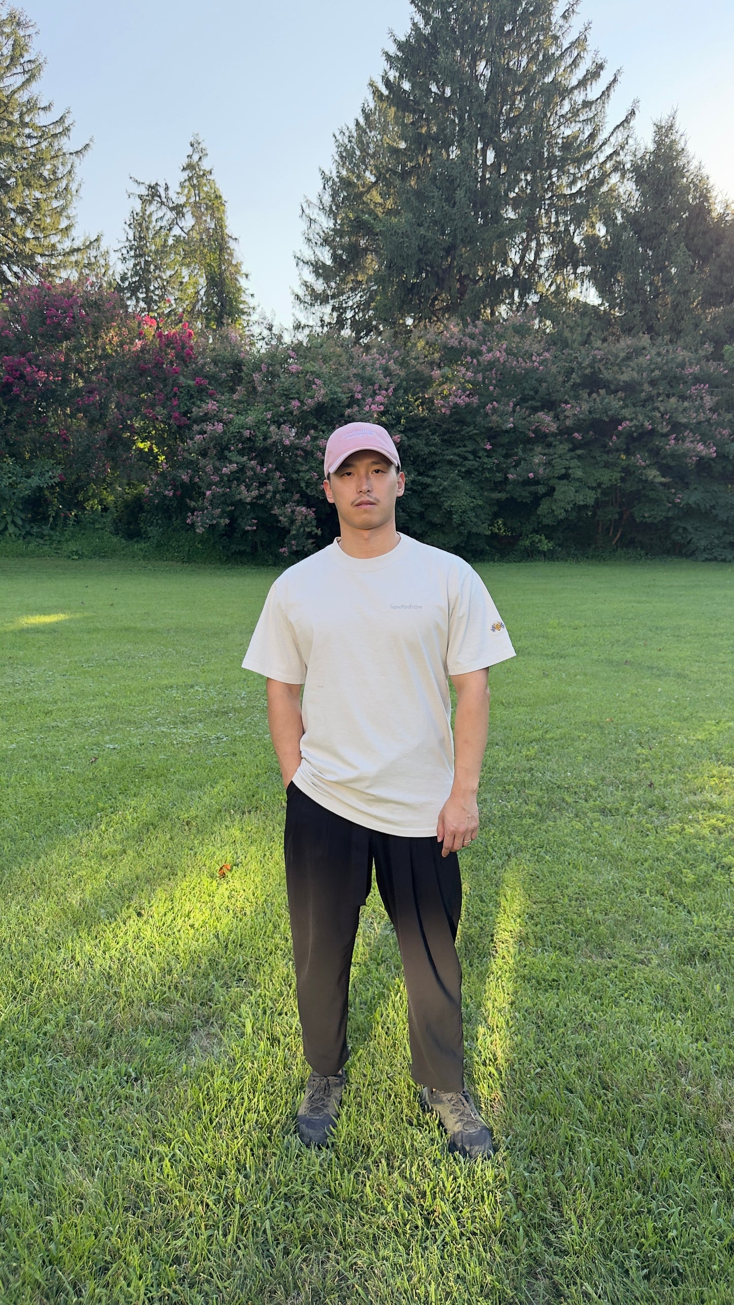 Text Tee - Slate