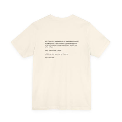 "Capitalist" Tee - Cream
