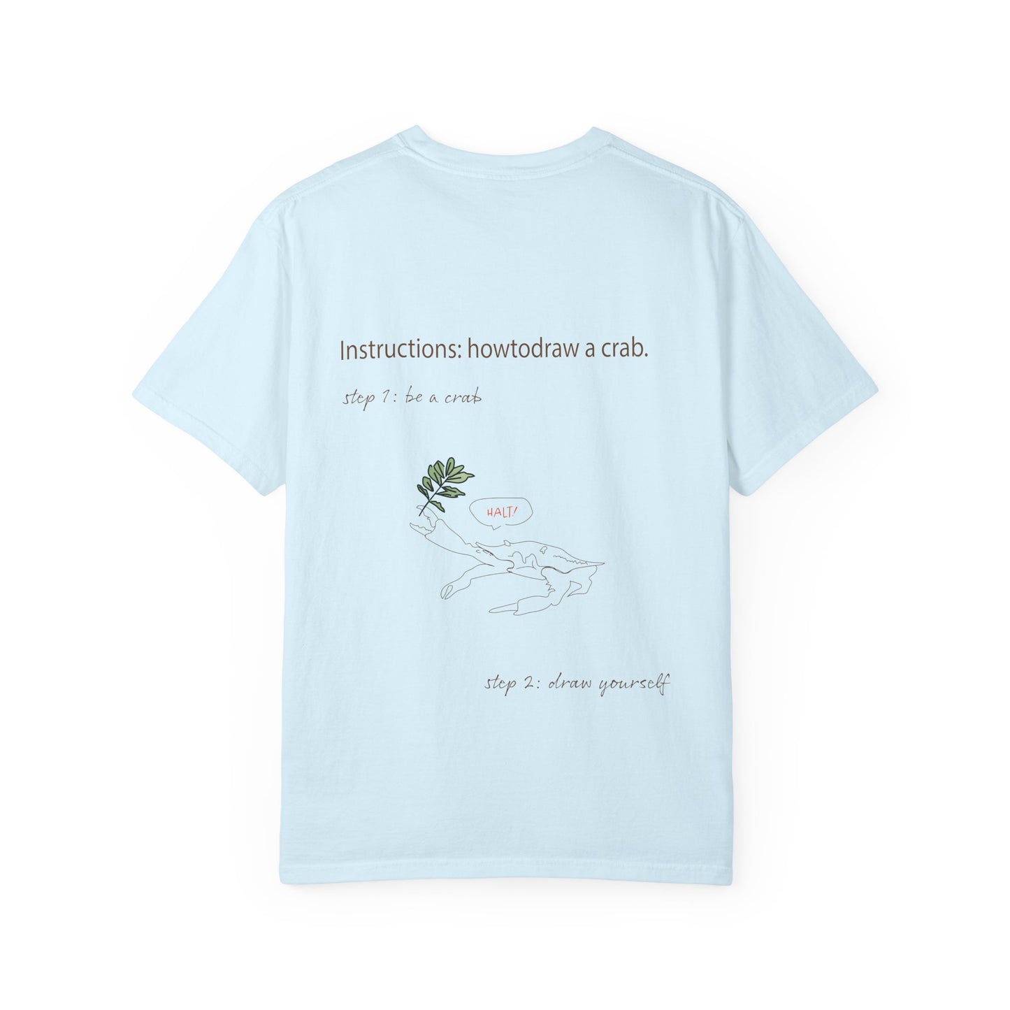 Instruction Tee - Crab