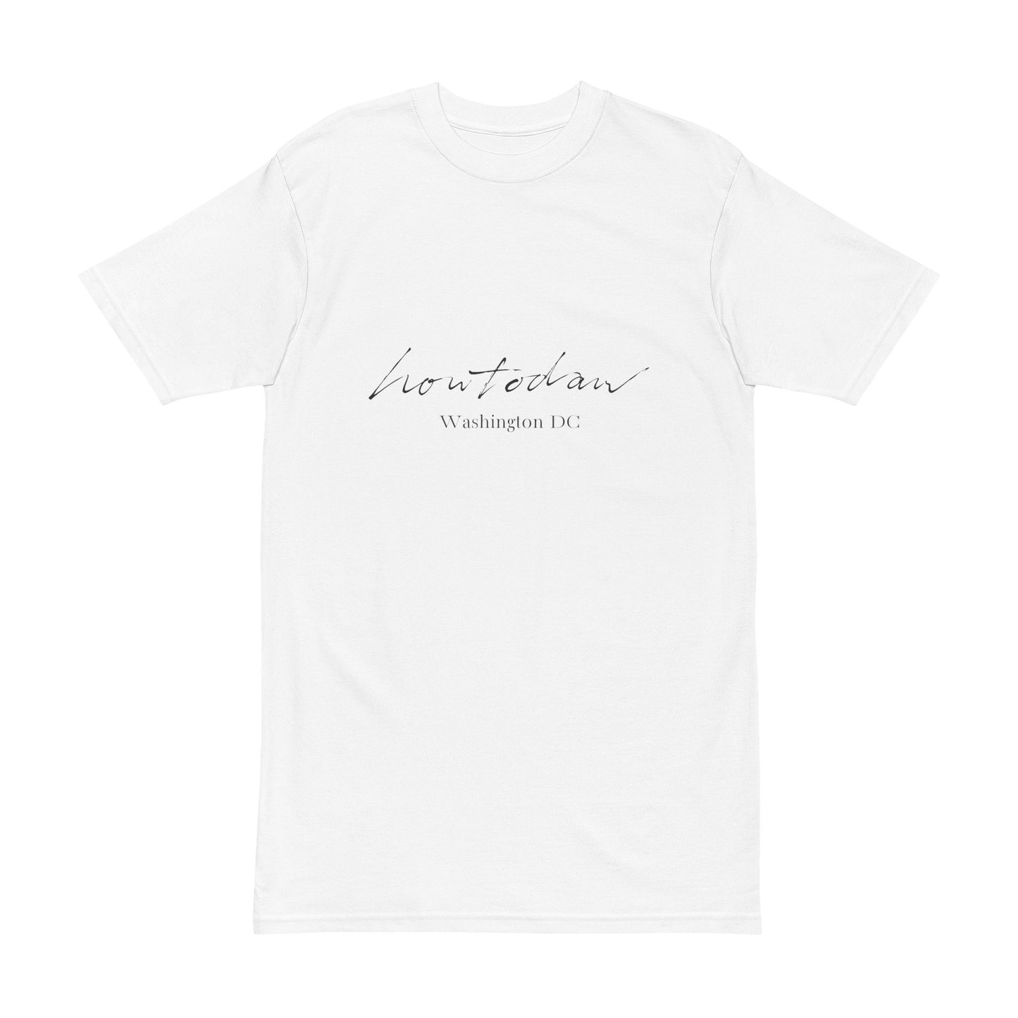 Script Tee - Canvas