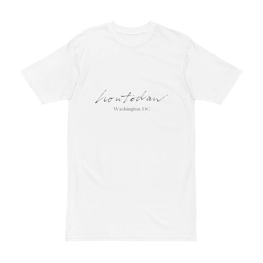 Script Tee - Canvas
