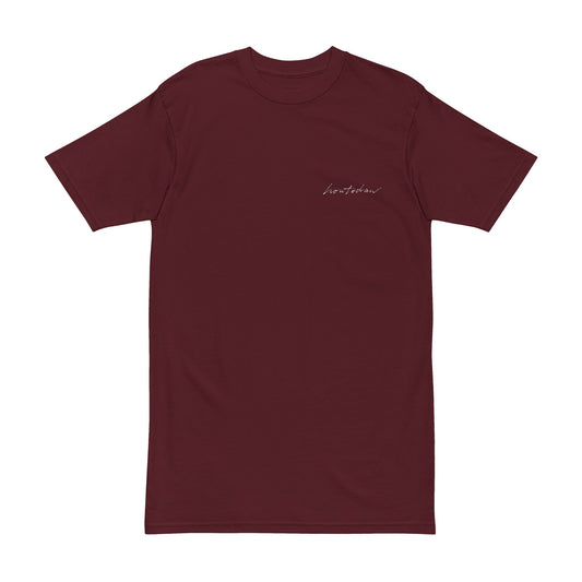 Script Uniform Tee - Mulberry