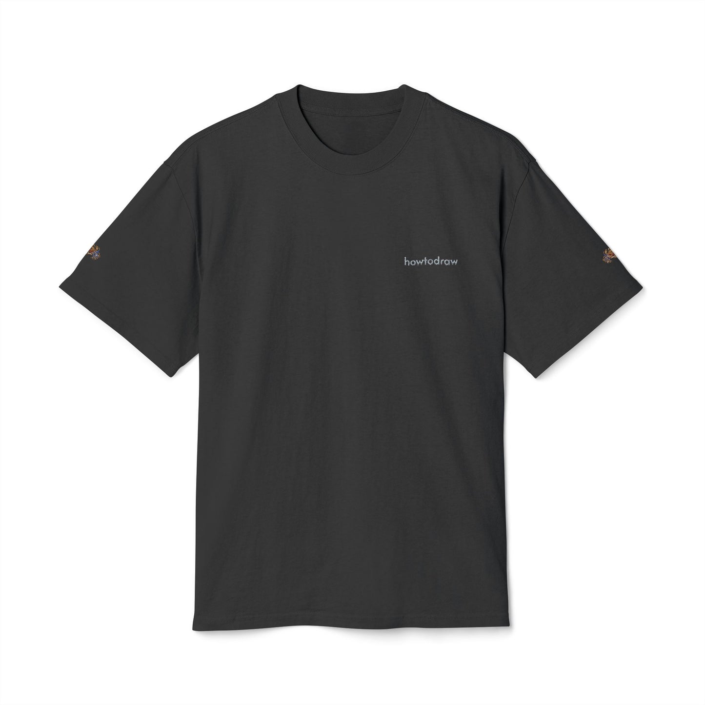Text Tee - Coal
