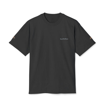 Text Tee - Coal