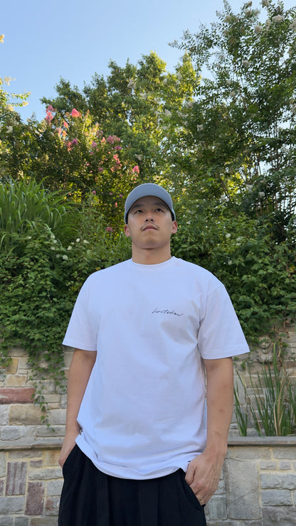 Script Uniform Tee - Canvas